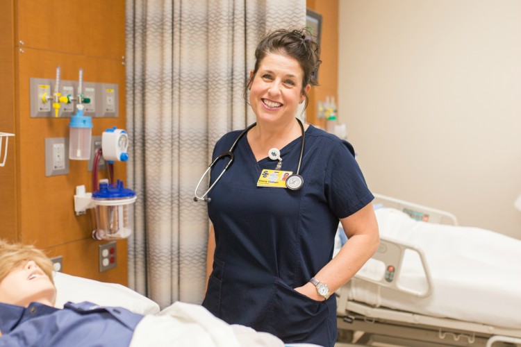 Sherry Graham has fulfilled her goal of becoming a nurse thanks to the Complete Your Degree scholarship.