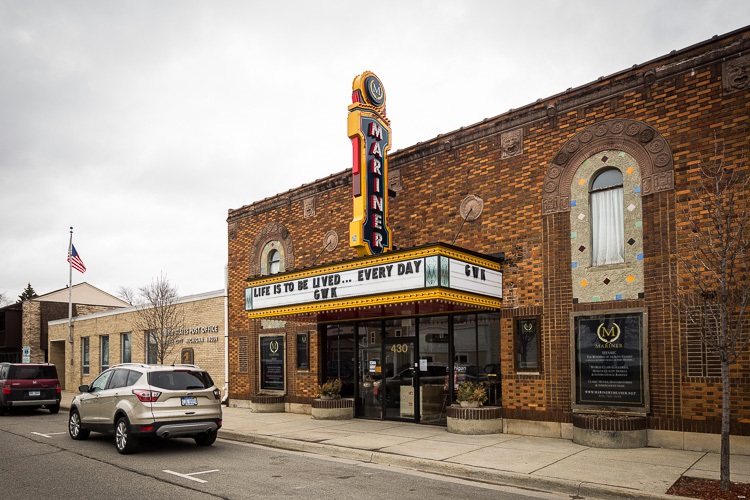  Theaters are a key attraction in Marine City./David Lewinski