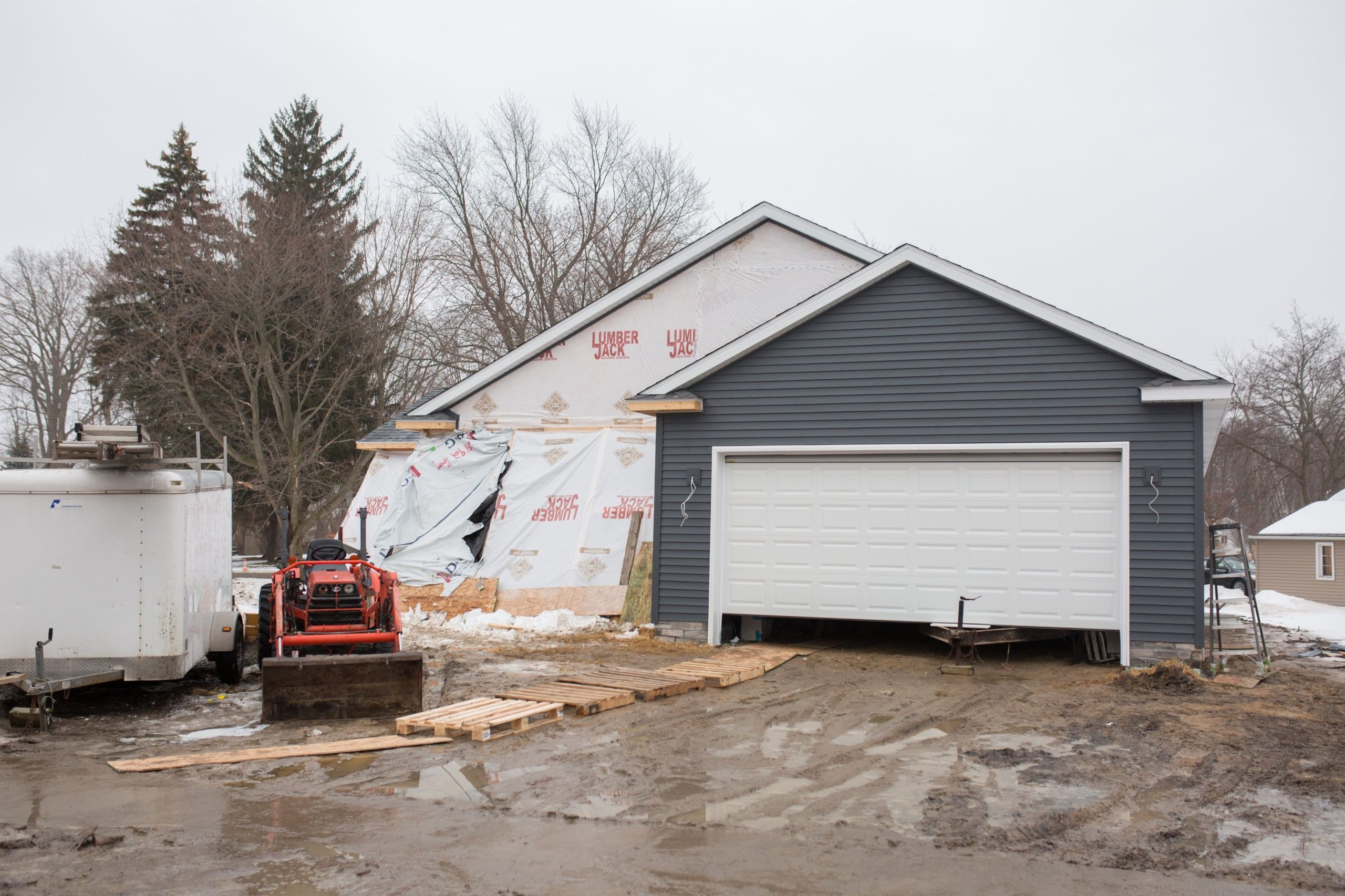 The community will begin seeing more new homes as building projects come to fruition.