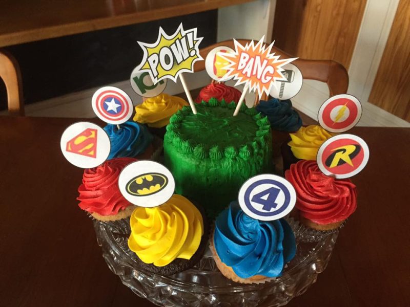 Betsy Selepack creates brights colorful cakes and treats.