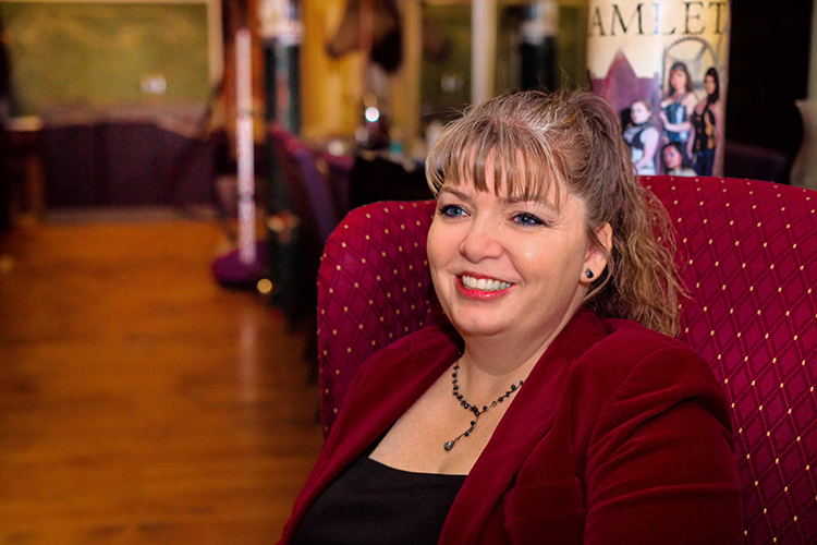 Executive Director Regina Spain is excited about the future of Enter Stage Right.