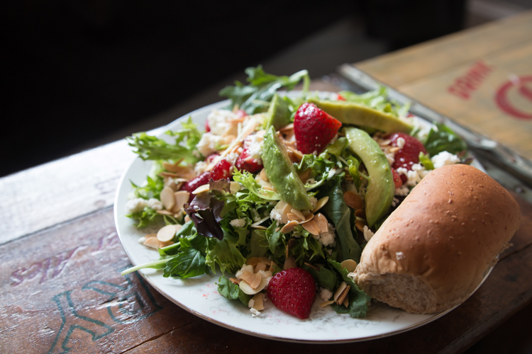 Fresh, seasonal salads are a favorite at Kate's Downtown.