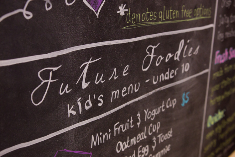 Future foodies are welcome at Kate's Downtown.