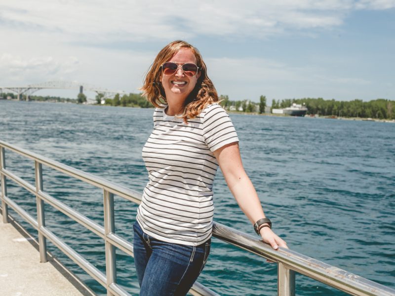 Lindsay Wallace loves living near the water.