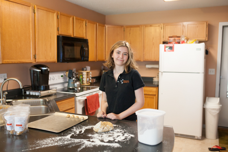 Lindsey Sobkowski created her own line of dog treats.