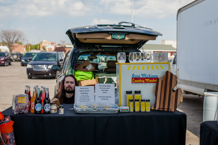Michigan made products are always a popular choice from the Pure Michigan Country Market.