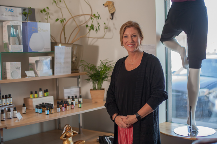 Rhonda Jones has two yoga studios, one in Port Huron and one in St. Clair