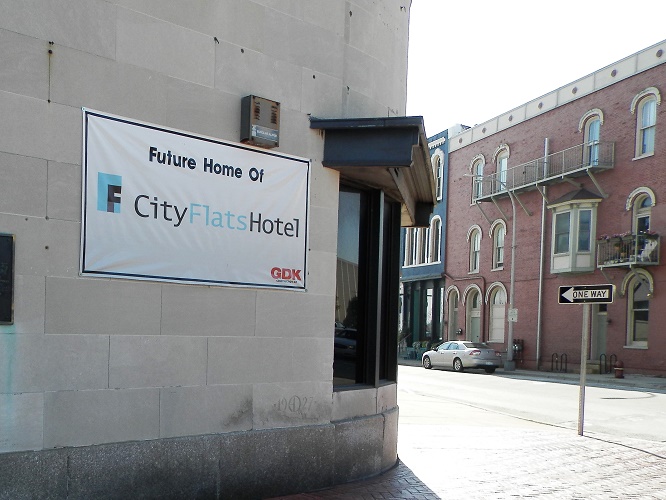 City Flats Hotel is beginning renovations to the building.