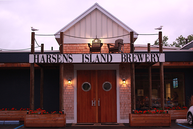 Harsens Island Brewery is a nice sto.p for a beer crawl