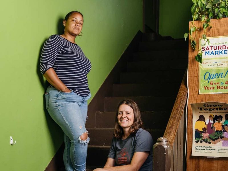 Tepfirah Rushdan and Lindsay Pielack, Co-directors of Keep Growing Detroit