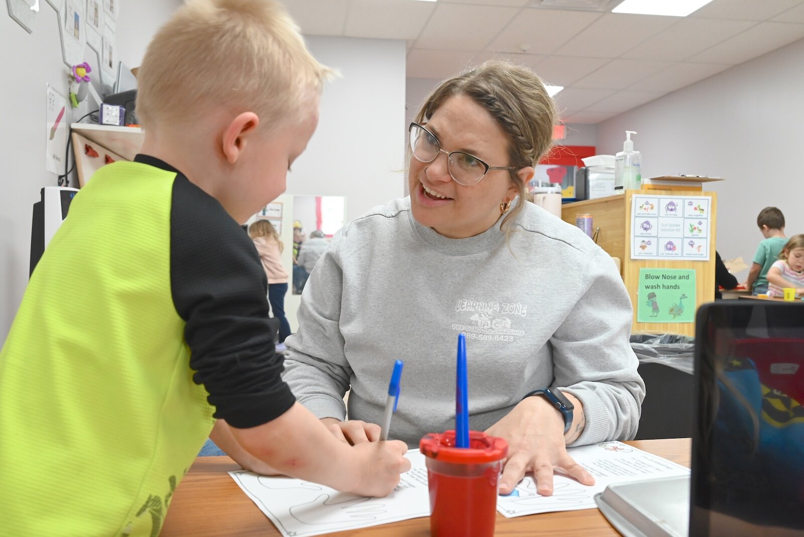 Learning Zone offers a mix of tuition-based, tribal, and scholarship-supported preschool.