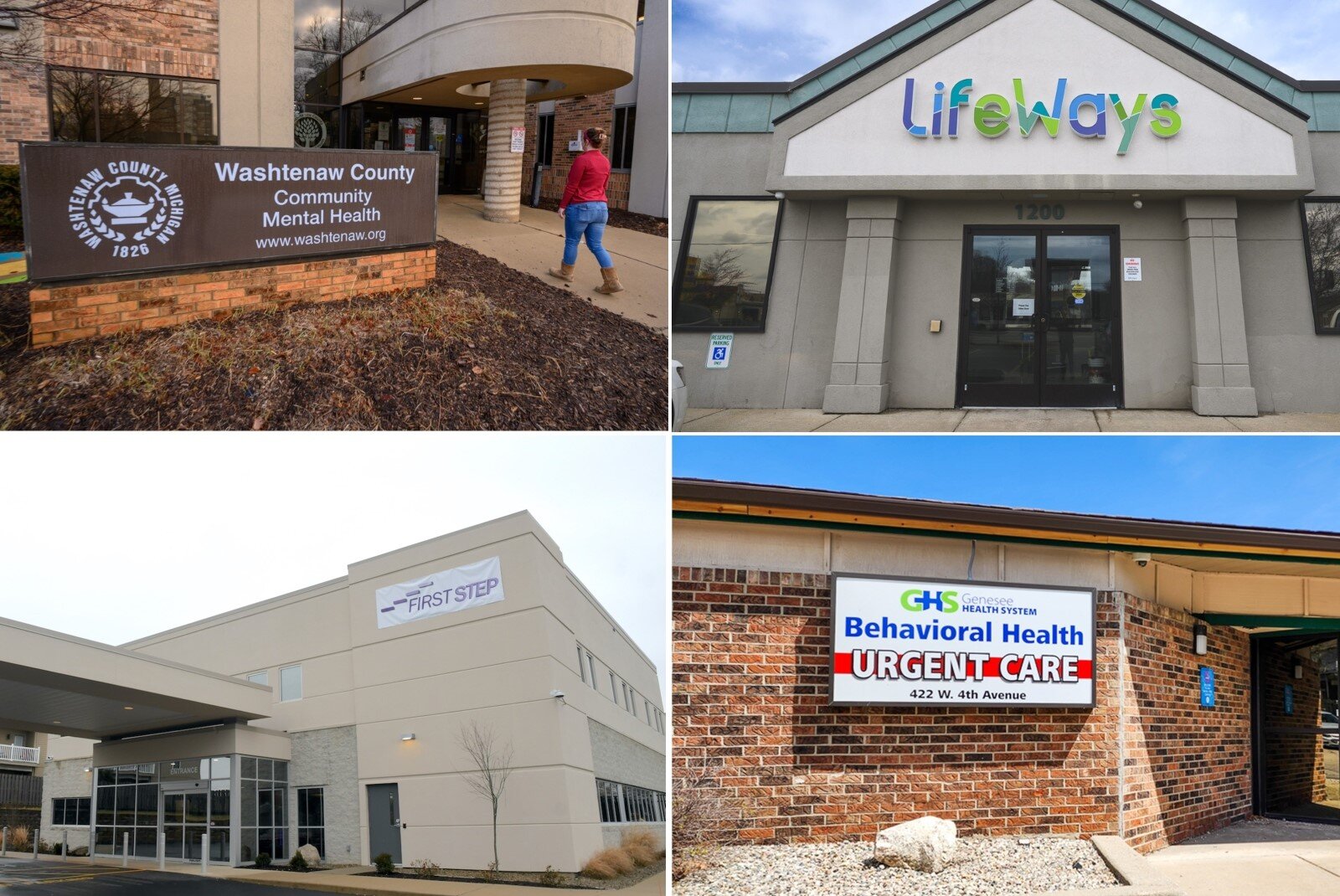 Washtenaw County CMH, LifeWays, Summit Pointe, and Genesee Health System are four more of the CCBHCs serving 29 Michigan counties.