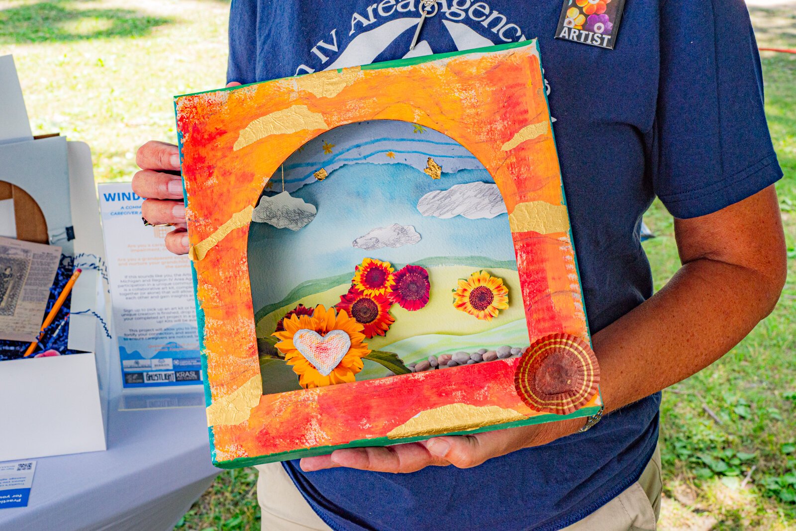 An example of a diorama for the Window to Our World project. 