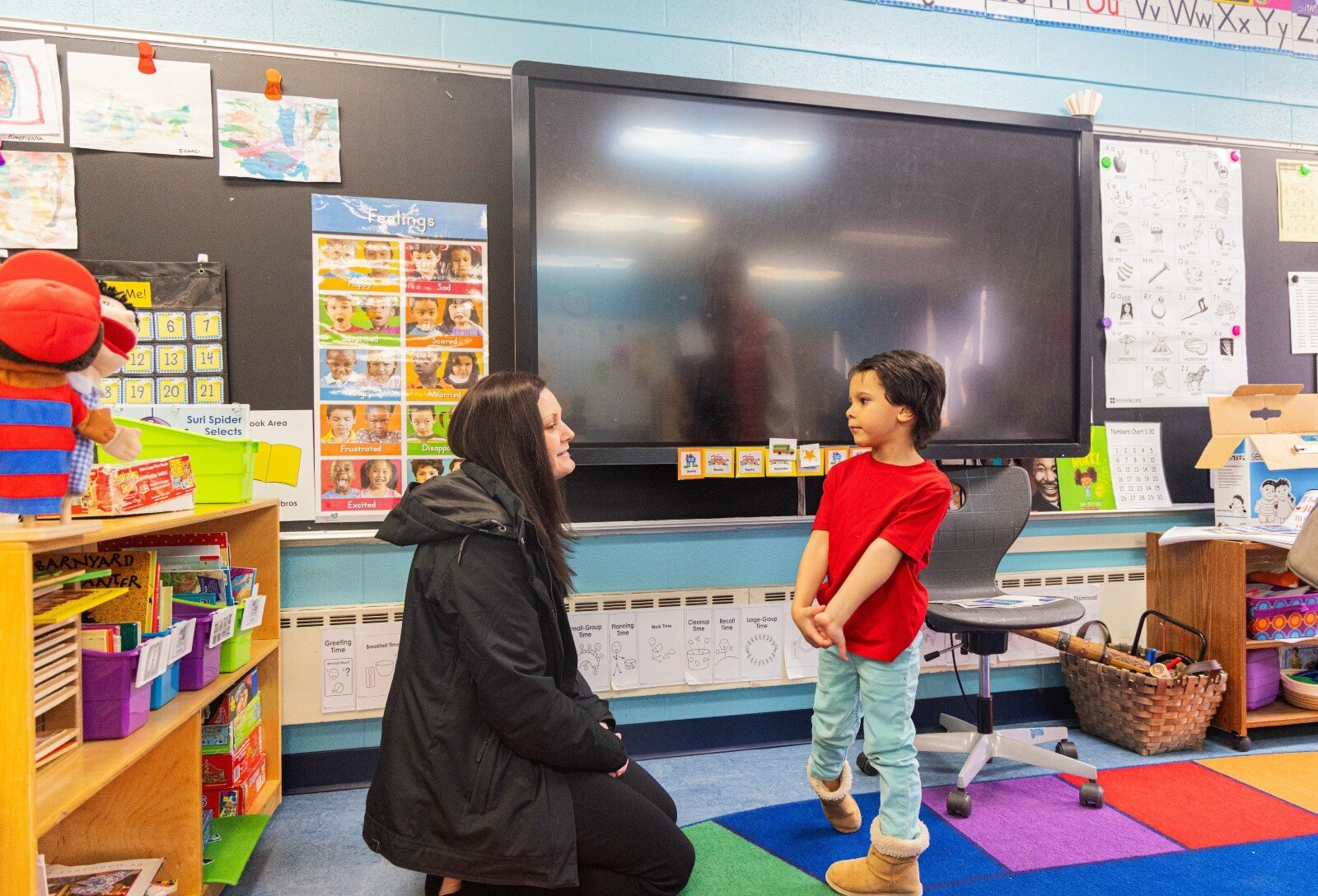 Any child turning four by Dec. 1 during the school year can attend a Lansing School District  preschool program.