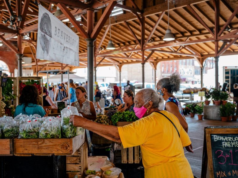 Eastern Market in Detroit.