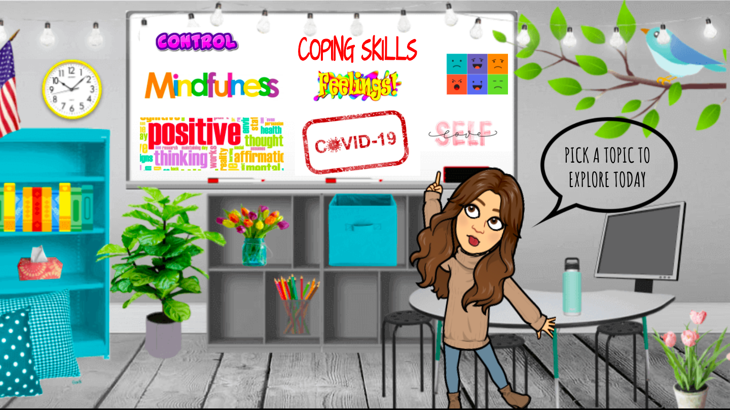 A Family Medical Center therapist's virtual office.