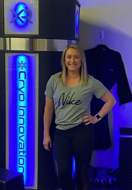 Angela Prize owns CryoEffex, a cryotherapy and normatec service.