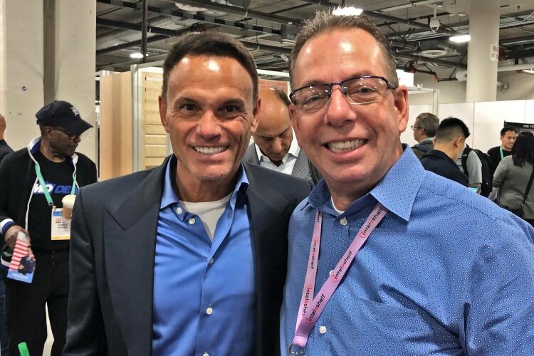 Dan Cass with the original "Shark" Kevin Harrington