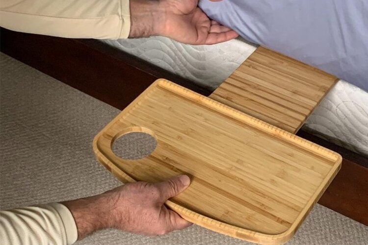 Intelashelf--an all-in-one audio, video, and electronic charging device makes working with electronics neater and smoother.