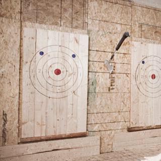 Axe throwing is on tap this summer at Blue Water Axe.