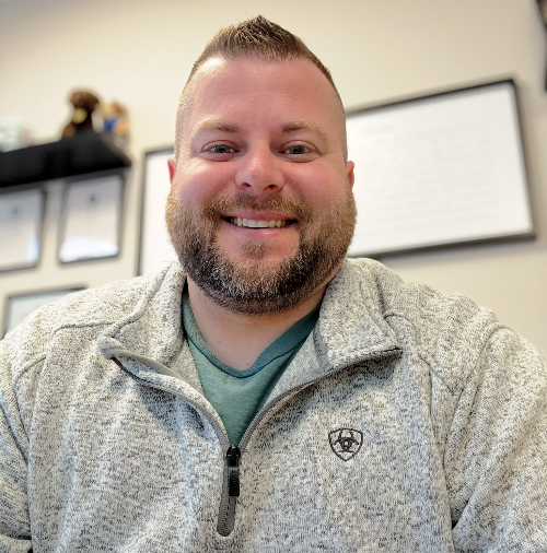 Jason Bell, Marine City's City Clerk.