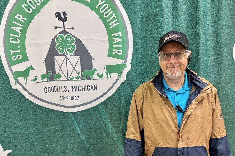 Rob Usakowski, president of the St. Clair County Agriculture Society.